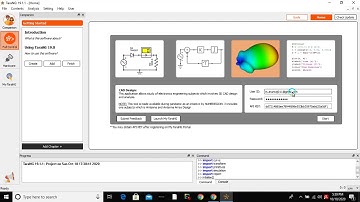 Dipole antenna using TaraNG software in Tamil