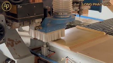 MÁY CNC 1 ĐẦU THAY DAO + CỤM KHOAN 5 MẶT & TRỤC CƯA ĐA HƯỚNG | LONG PHÁT CNC