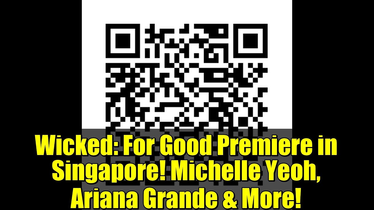 Wicked: For Good Premiere in Singapore! Michelle Yeoh, Ariana Grande & More!