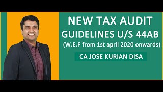 New Tax Audit Limits U/S 44Ab| What Are The Limits Under Income Tax Act For Carrying Out Tax Audit