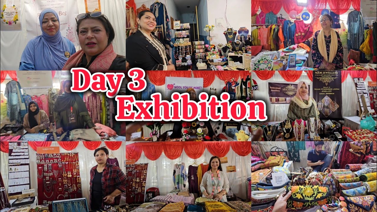 ( Part 1) Exhibition ka aaj last day hai | Exhibition Clothing section | Exhibition Vlog ❤️