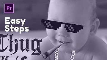 How to Make a Thug Life Video in Adobe Premiere Pro