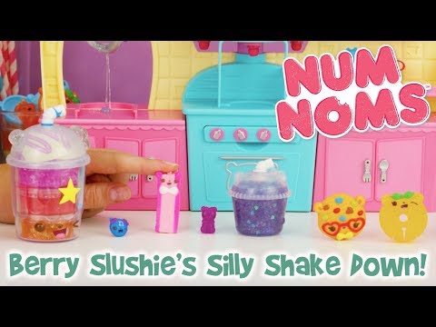 Berry Slushie’s Silly Shake Down! | Num Noms | Official Snackables Silly Shakes Maker Play Video