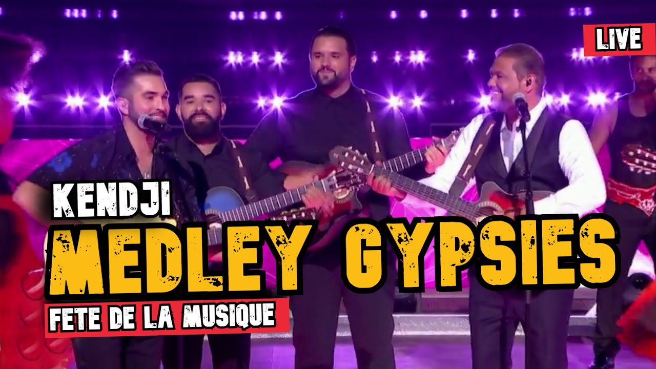 Kendji Girac, Claudio Capéo & Joseph Gautier - Medley gypsies - Fête de la musique 2021