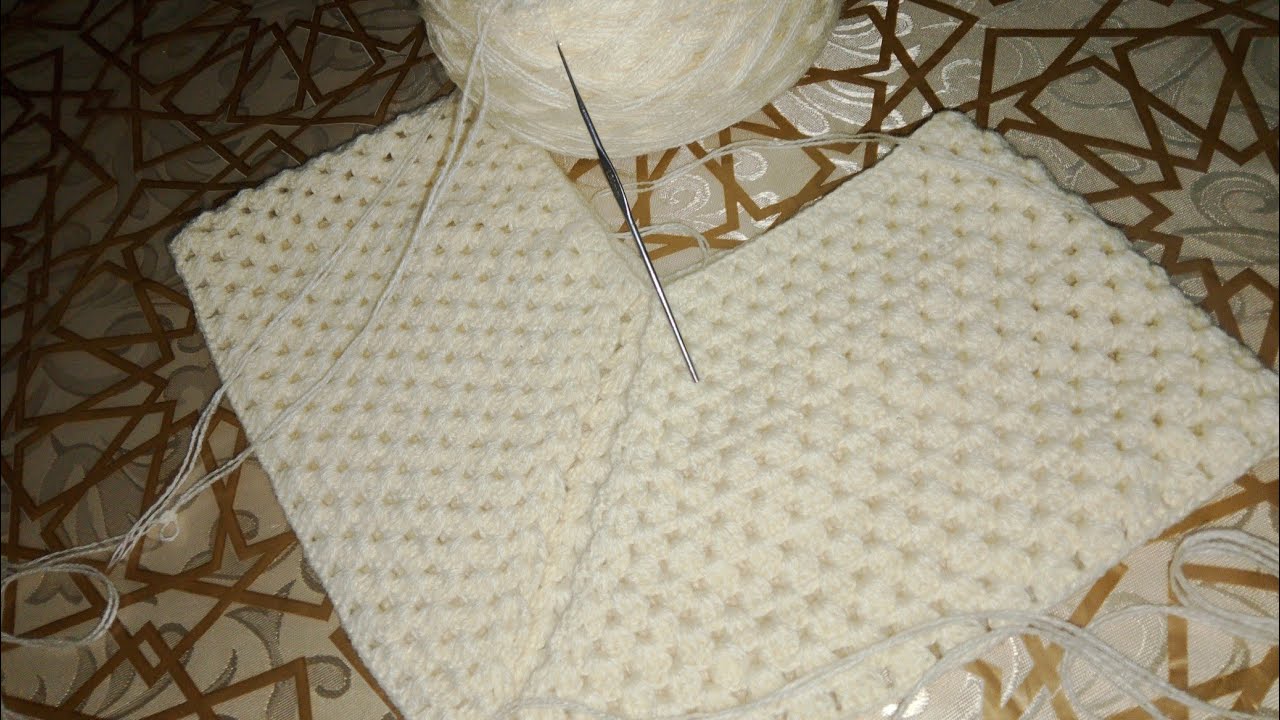 كاب شتوي مقاس كبير بالكروشي للشتاء 👍🏻🪡🤑