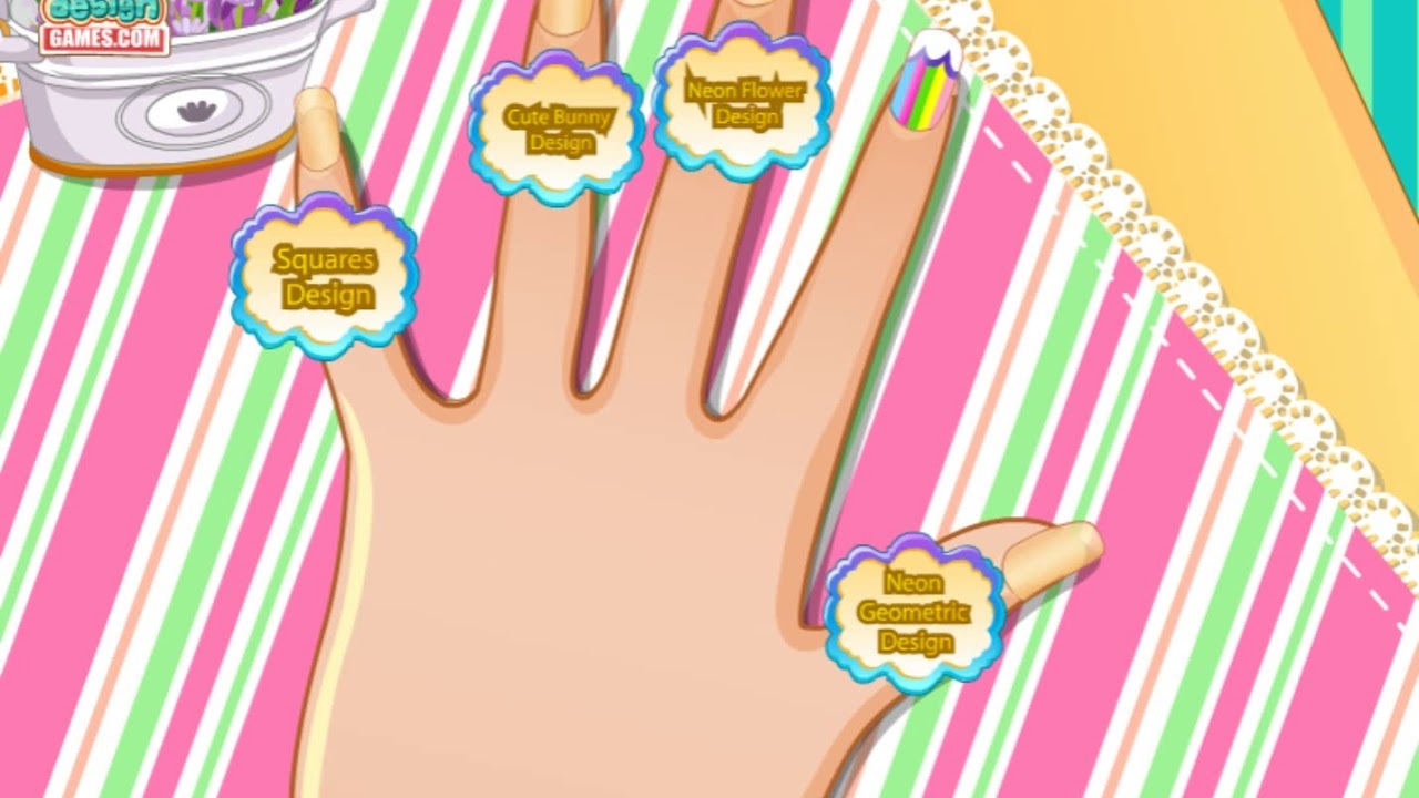 nail art design games online free