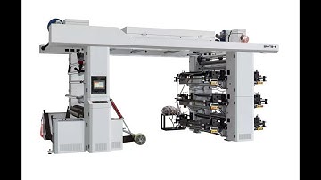 BFYT-B-6 Color PE Film Stack Type Flexo Printing Machine