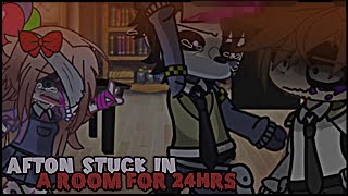 Afton family stuck in a room for 24 Hours // FnaF // GachaClub //