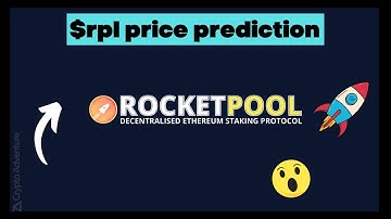 $rpl Price prediction! Why rocket pool can be the best altcoin for the next bullrun!