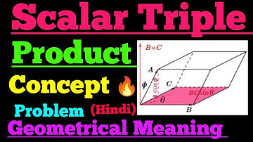 scalar triple product
