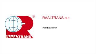 RAALTRANS a.s. - Kilometrovník - trasy, náklady, mýto, nastavení vozidla (se zvukem) screenshot 4