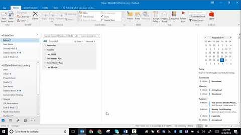 Issue with not receiving emails in Outlook? Check send/receive (work offline)