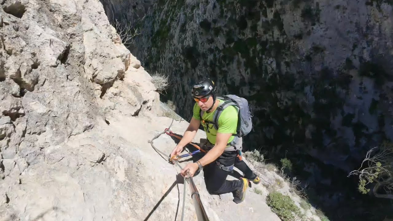 Via Ferrata 🧗 La-Grotta Πάρνηθα 
