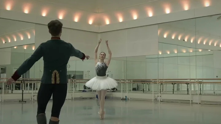 Final preparation before the Swan Lake