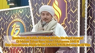 Al Habib Ali Zainal Abidin bin Segaf Assegaf, Tasyakkuran ZAADUL MUSLIM ke 32 Thn Citayam .