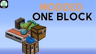 modded one block skyblock (ep 1)