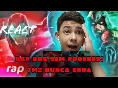 Rap do Homem de Ferro_ Batman e Arqueiro Verde - SEM PODERES _ NERD HITS | REACT/REAÇÃO