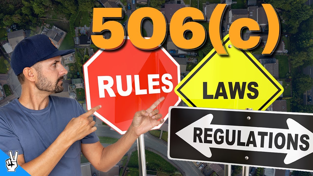 Syndication Fund 506c Investor Rules and Regulations - YouTube