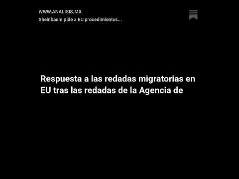 Sheinbaum pide a