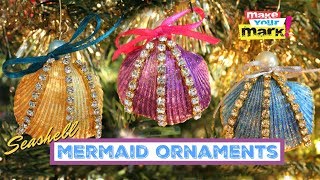 Seashell Mermaid Ornaments