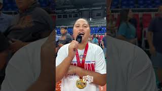 Letran Lady Knights 💙 Lara Mae Silva BestLIBERO NCAA CHAMP SZN 101 #ArribaLetran #LetranLadyKnights