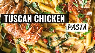 TUSCAN CHICKEN PASTA | The Best Pasta I’ve Ever Made! by Maple Jubilee 1,046 views 1 year ago 9 minutes, 5 seconds