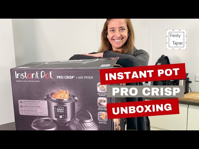 Instant Pot Air Fryer Lid: Unboxing & Review