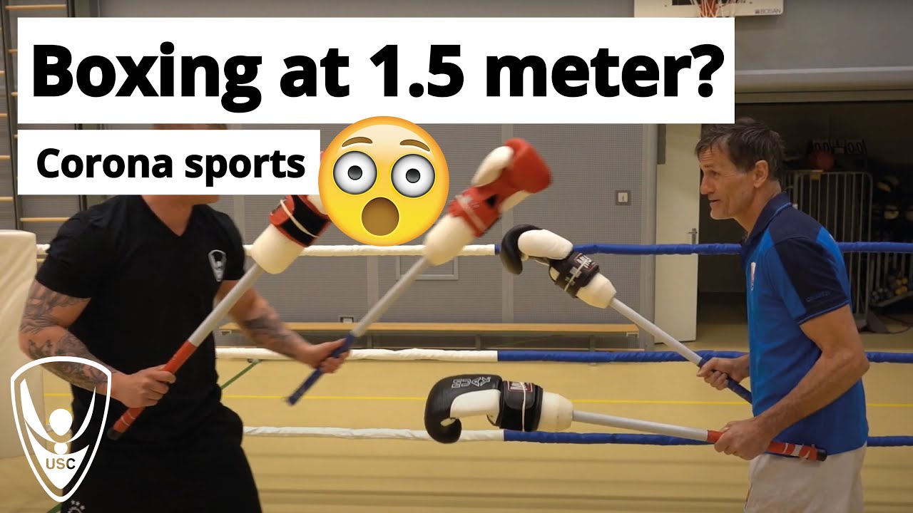 Corona boxing with Stef en Victor 🥊 | USC sport Amsterdam