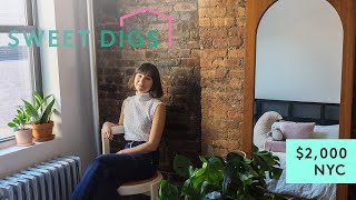 This NYC Studio Makes Small Space Living Beautiful | Sweet Digs | Refinery29