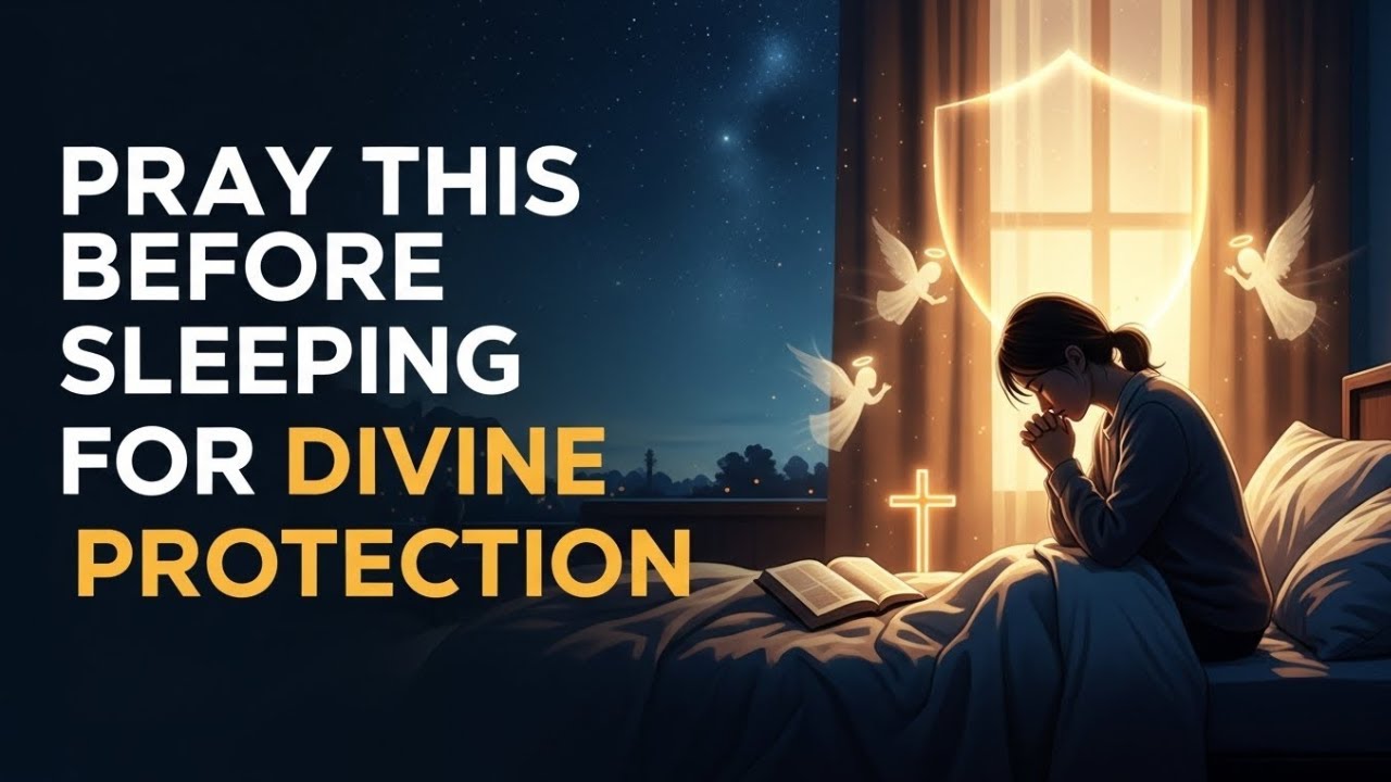 Pray This Before Sleeping for Divine Protection