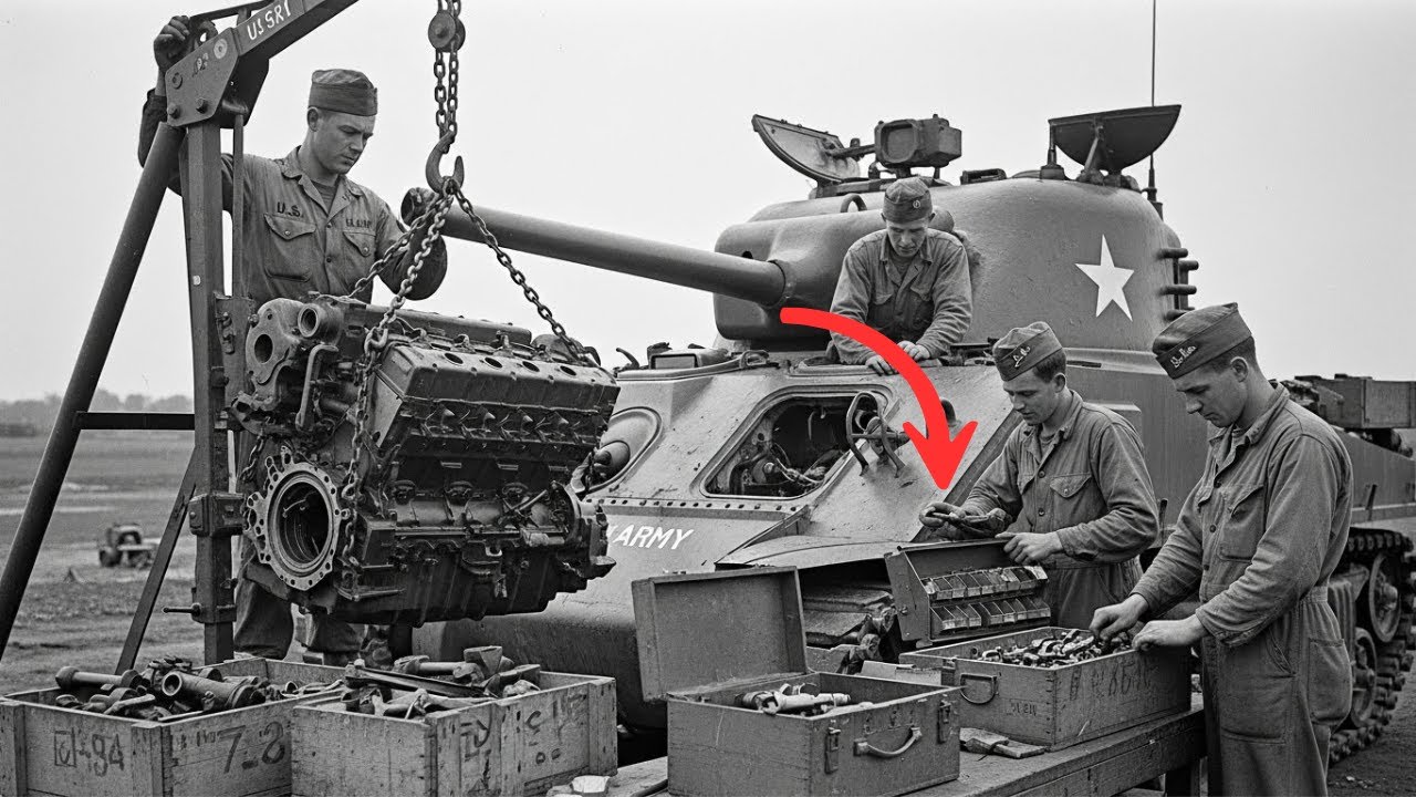 Germans Had 20 Types of Tank Engines—Americans Standardized 3 and Built 10 Times More Tanks