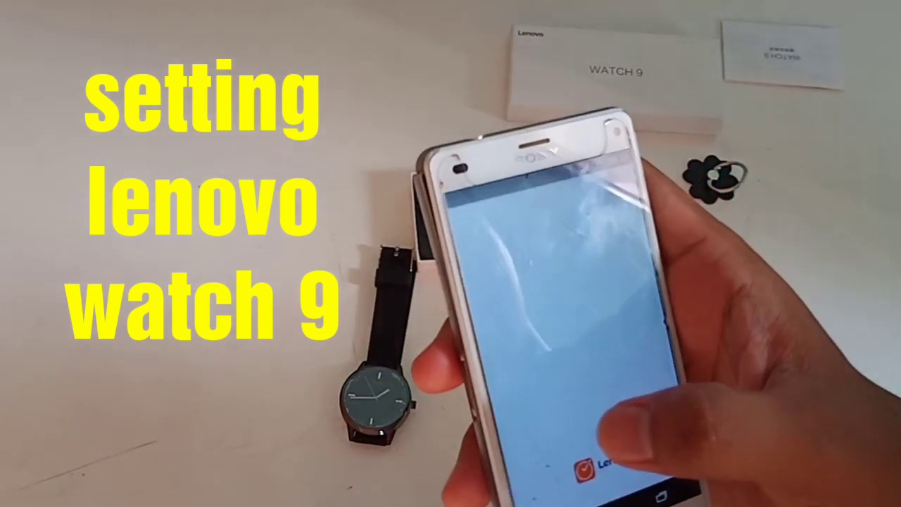 Setting lenovo watch 9 - YouTube