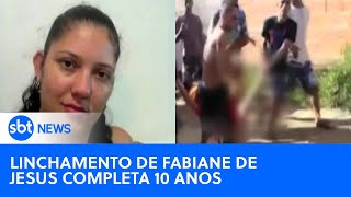 Video linchamento-de-fabiane-de-jesus-vitima-de-fake-news-completa-10-anos-sbt-newsna-tv-03-05-24