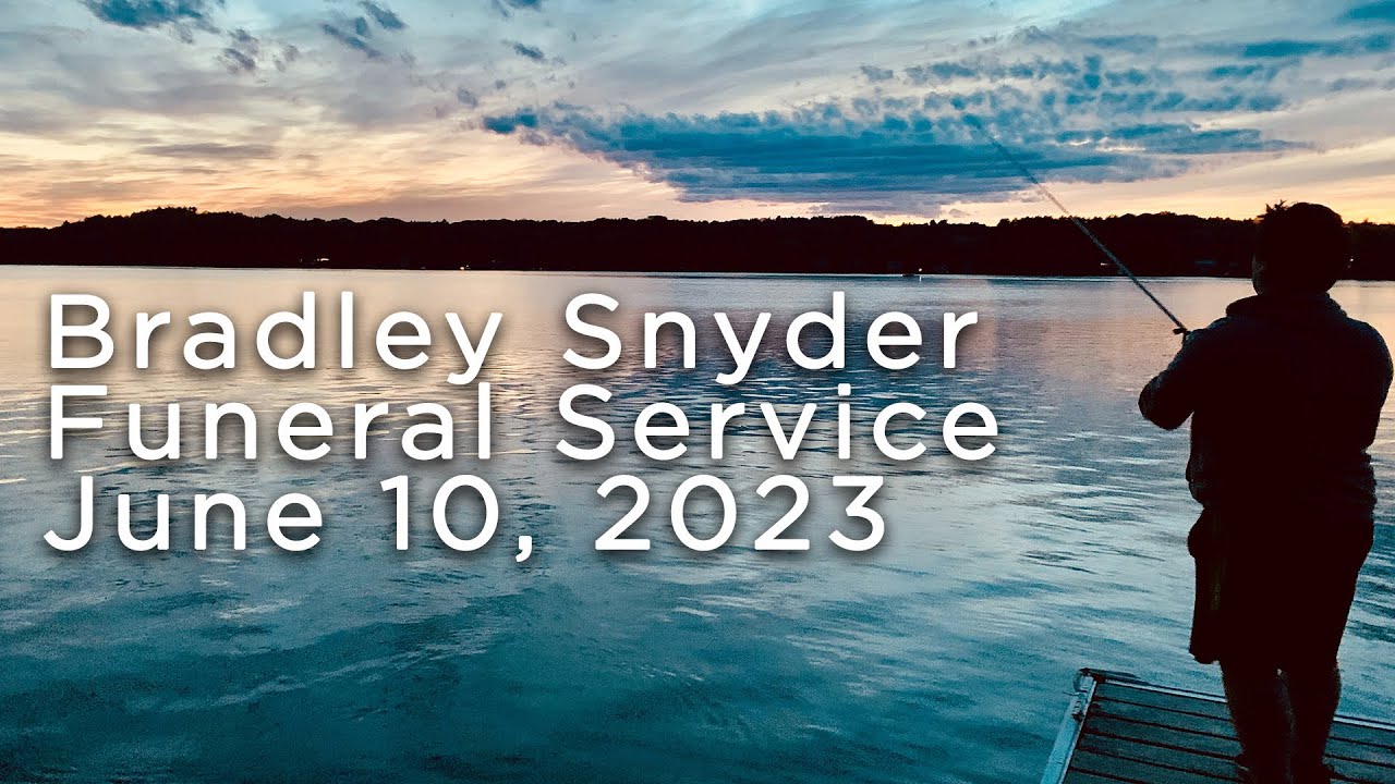 Bradley Snyder Funeral Service - June 10, 2023 - YouTube