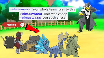This is WHY a x4 FIGHTING weakness is NO problem - Pokemon Showdown Salt