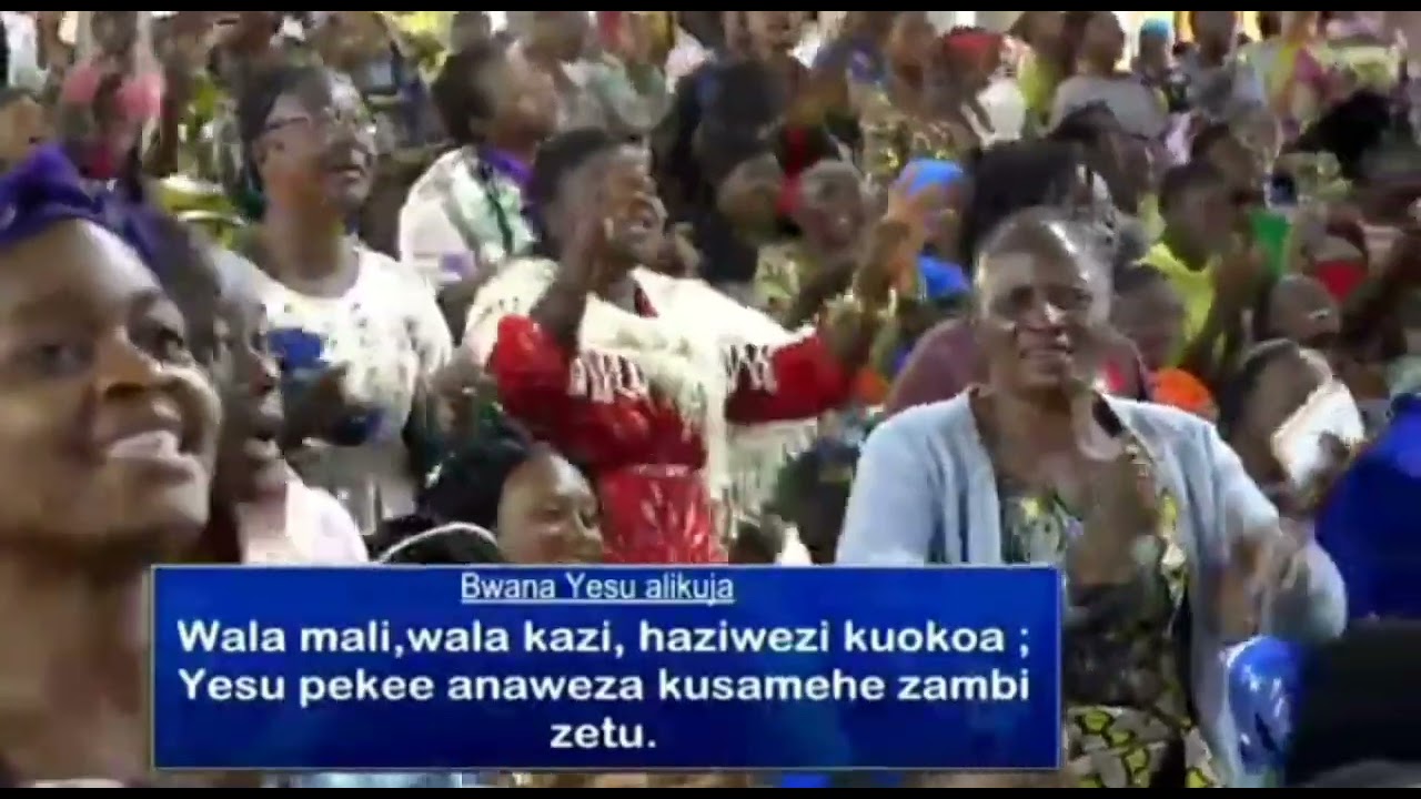 Bwana Yesu alikuja. Tabernacle de Kolwezi