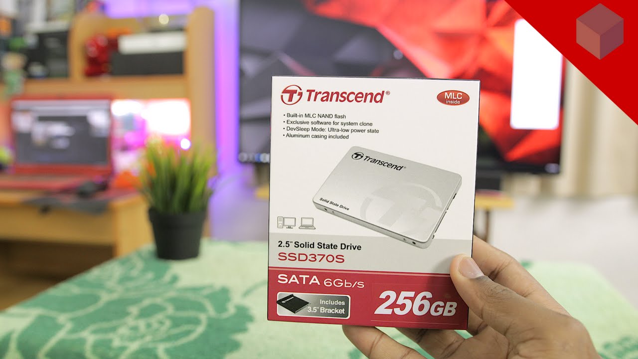 Transcend SSD370S 256GB Unboxing - YouTube