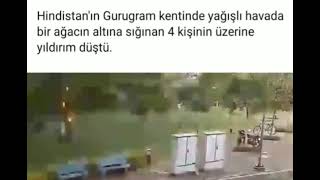 Yıldırım Çarpması Sonucu Ölen Insanlar