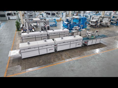 One-Take Factory Tour! ZXH-700 Semi-Auto Non Woven Screen Printing Machine