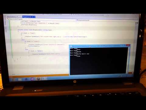 C# voice recognition preview v0.1