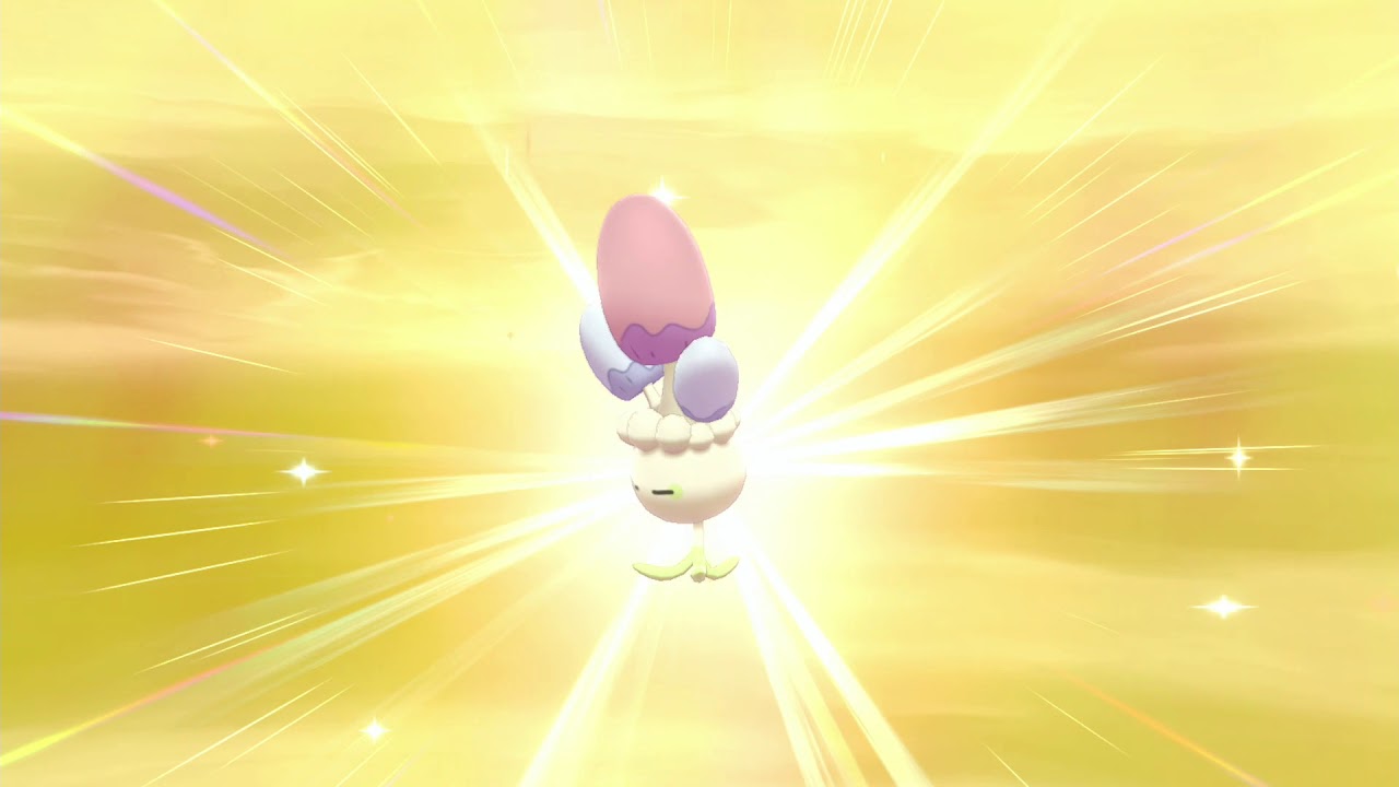 pokemon shield hatching a morelull YouTube