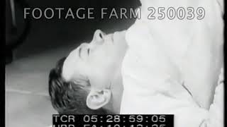 Babe Ruth Starts To “Take It Off” In Gym - 250039-83 | Footage Farm Ltd