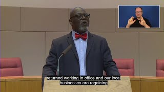 George Dunlap gives Mecklenburg State of the County address