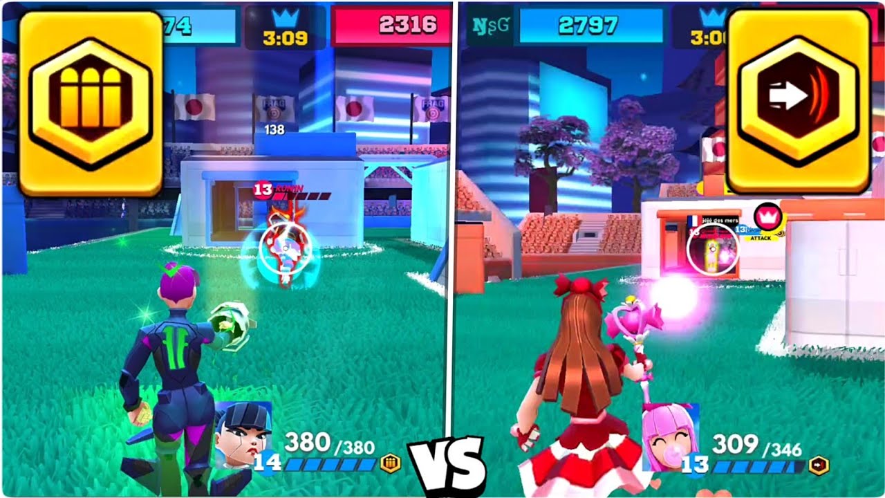 Andrometa vs Lollipop FRAG POWERS Gameplay #FRAG Pro Shooter - YouTube