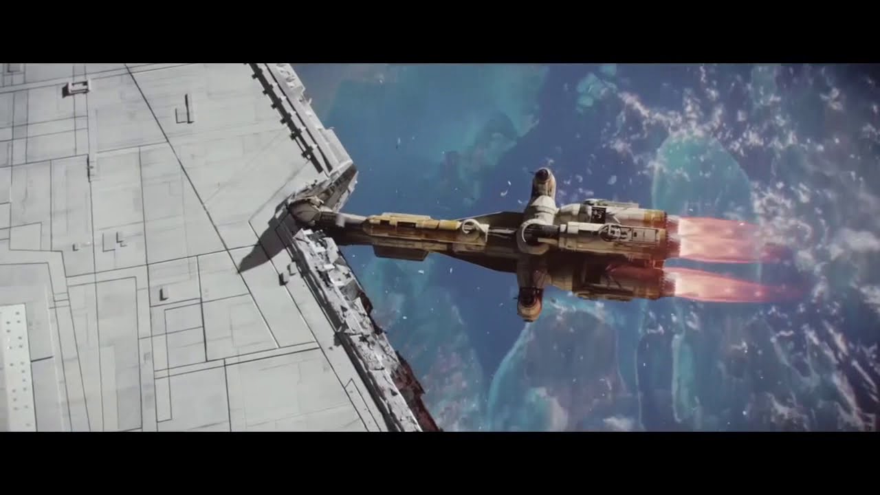 Rogue One Hammerhead Corvette Attack