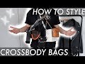 how to style crossbody bags