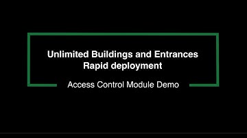 TheBuilding.cloud Access Control Module: Unlimited Buildings, Unlimited Entrances