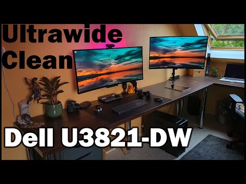 Dell U3821DW / The Zero Compromises Productivity Monitor / Ultrawide HUB Monitor with Ethernet!