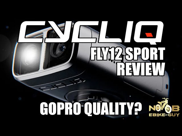 gopro quality? - CYCLIQ FLY12 SPORT - REVIEW - YouTube