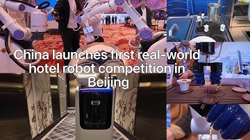 Robots take on hotel tasks as China